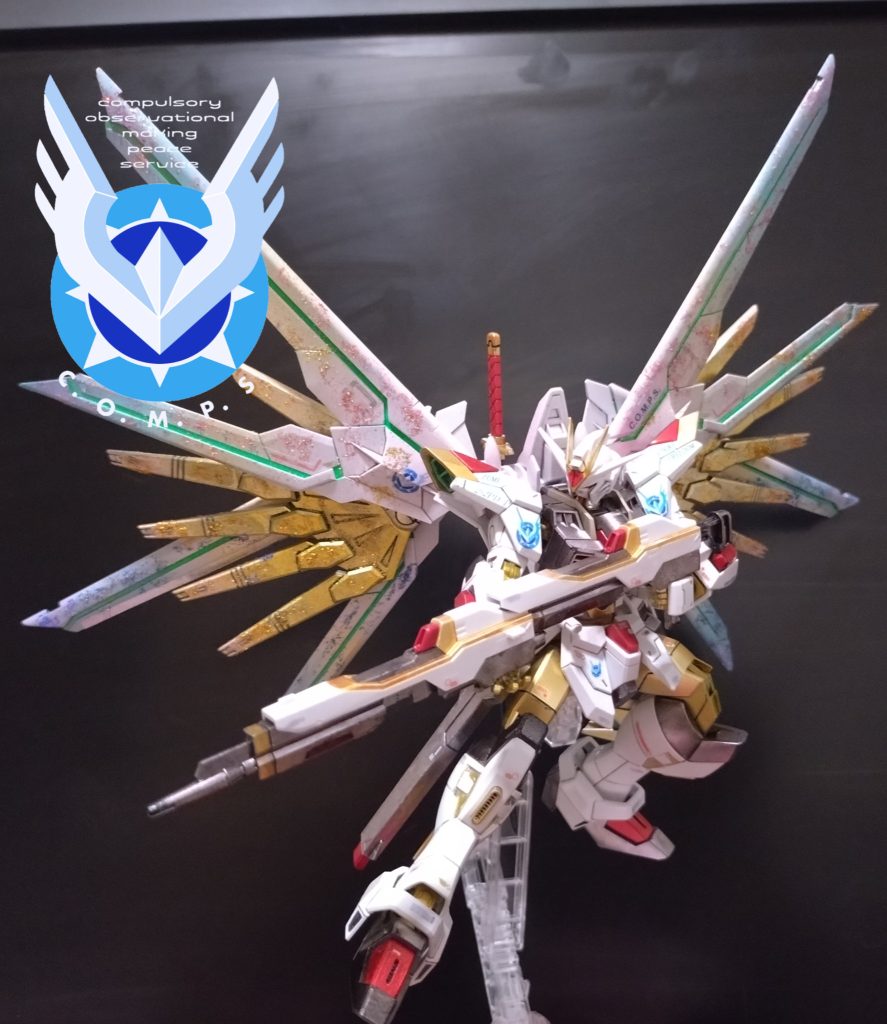 自作デカール HGCEマイティストライクフリーダム–9枚目/制作者：shuda666