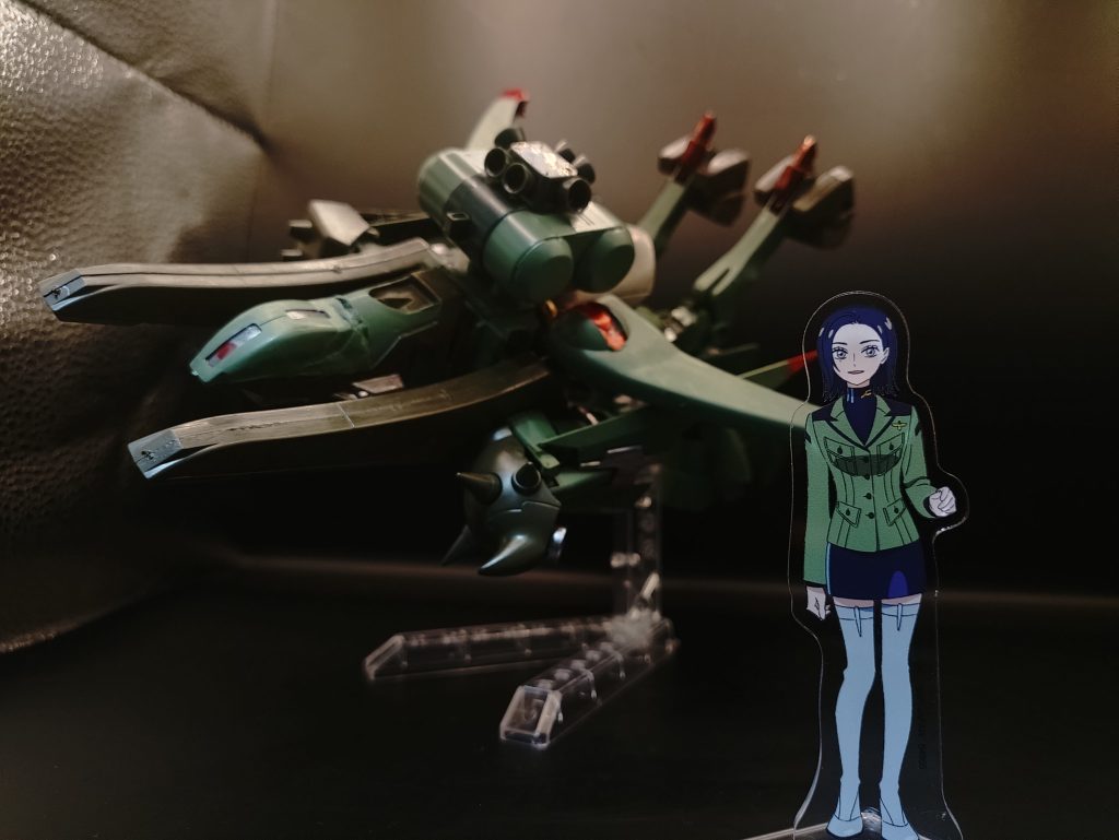 ◯武装◆通常装備・ビーム・マシンガン・ビーム・ソード・アックス、・シールド・グレネード・ランチャー×5・シュツルム・ファウスト×4◆固定装備・マルチプルミサイルユニット・ノーズライフル・小型ビームガン×2◆バックアップシステム　