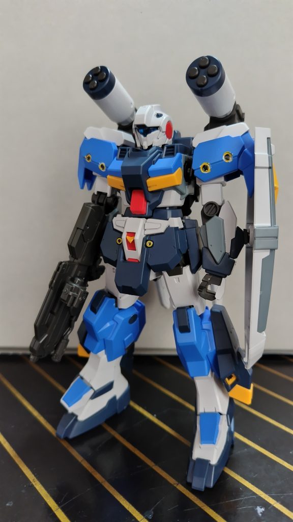 ガトリングスマッシャー装備の状態です。バックパックのウェポンは交換出来るらしく、ライトアーマーやアサルトアーマーと交換出来る日を楽しみにしています🥰