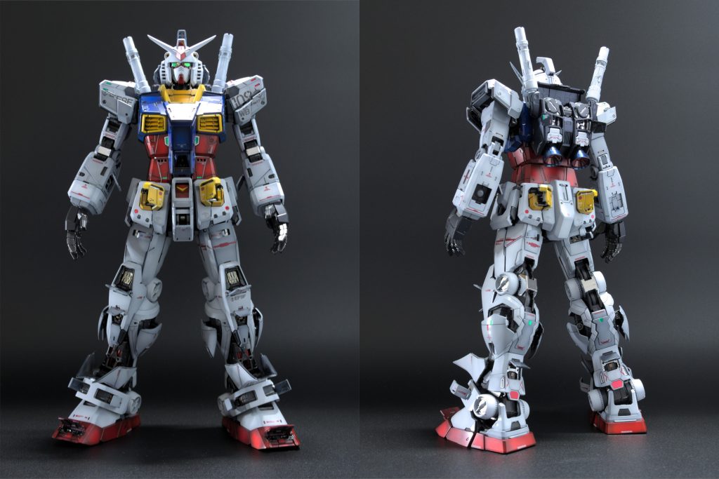 全身のハッチ開放。