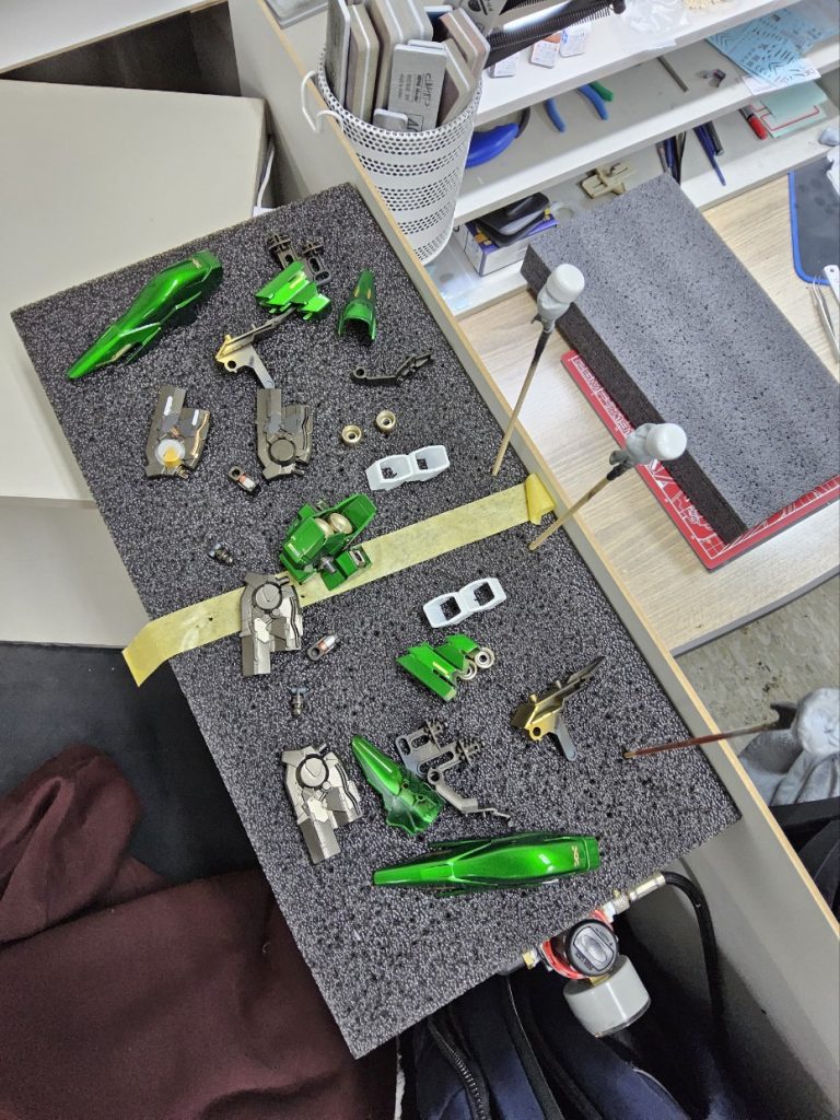 MG 시난주 그린  오버코팅–9枚目/制作者：honeysalt_08