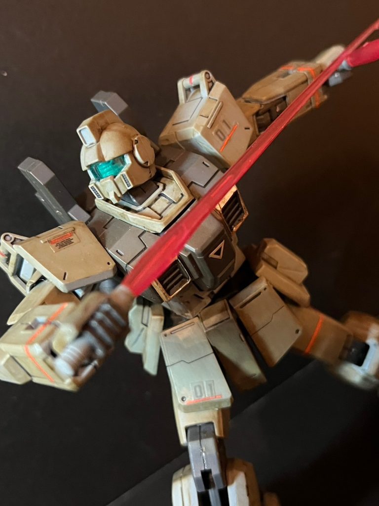 ビームサーベル二本持ちで