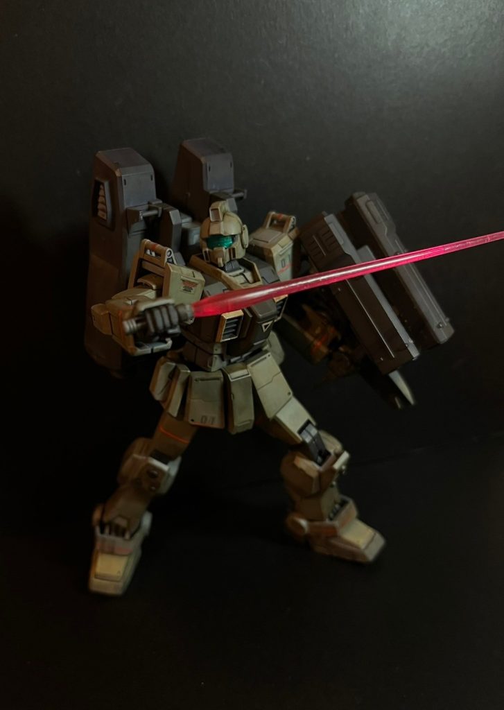 RGM-79[G] 陸戦型ジム（スレイヴ・レイス仕様）（パラシュート・パック仕様）