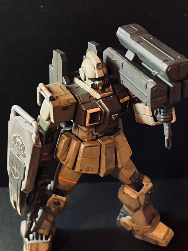 RGM-79[G] 陸戦型ジム（スレイヴ・レイス仕様）（パラシュート・パック仕様）–4枚目/制作者：sweetpotato