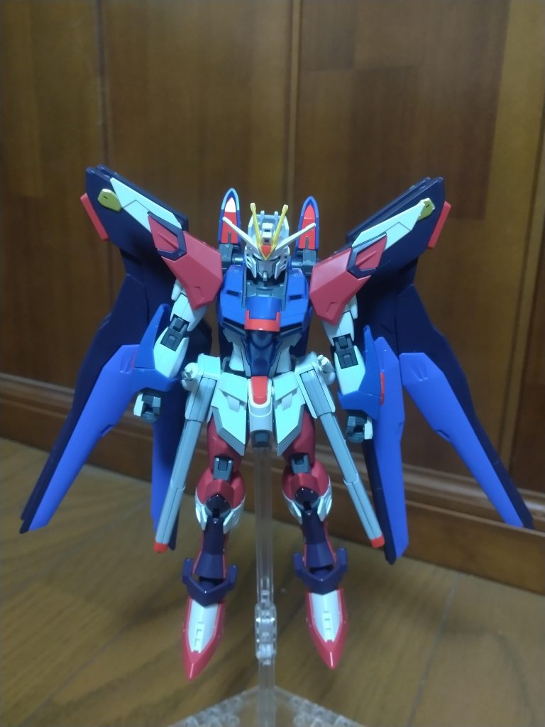 ライジングフリーダム、イモータルジャスティス、ストライクフリーダムの3つをミキシングしました。前方