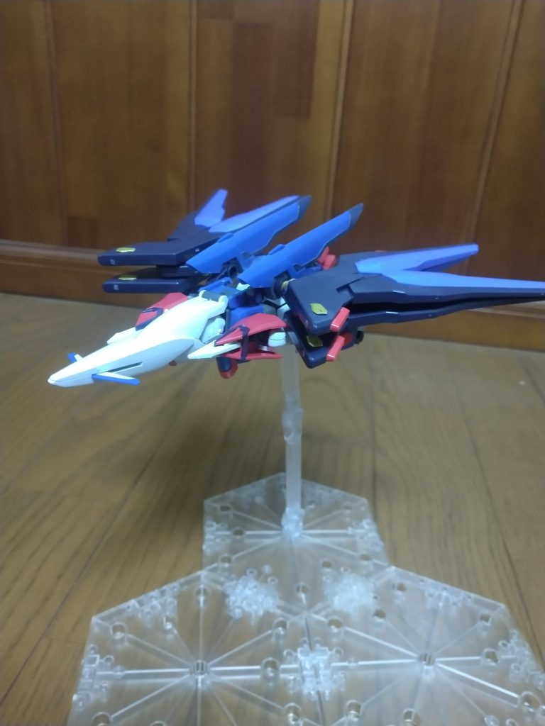 ストライカー形態ライジングフリーダムベースなのでMA形態もしっかりと生きてます!