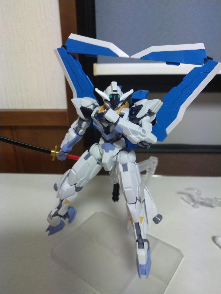 デルタモード機動力が従来の7倍になる。このモードで太刀を右手順手に持ち替える。またパーメットスコアが7にアップする。(常時6)