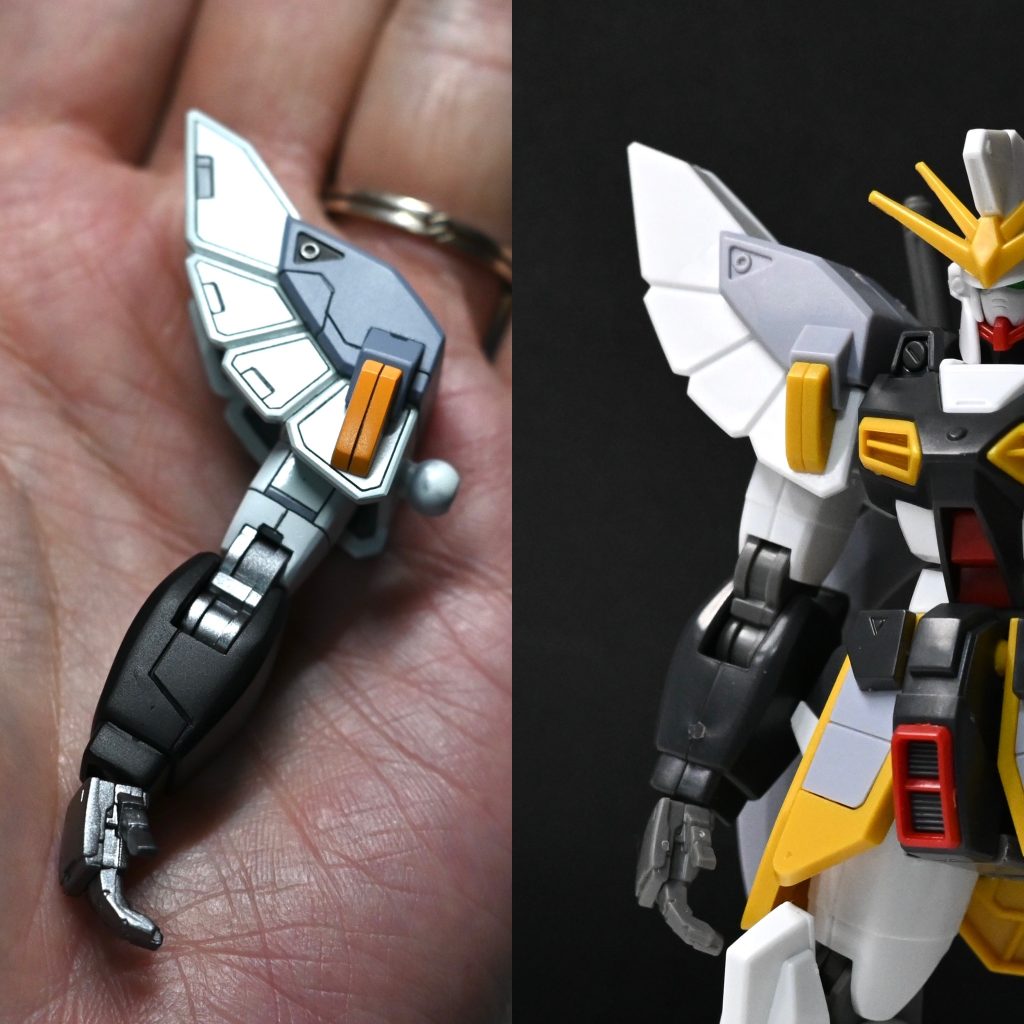 今回制作過程の写真撮影を結構さぼってしまいw あまり載せられるものがありませんが、なんだかんだ肩のディテールが一番頑張ったかもしれません。