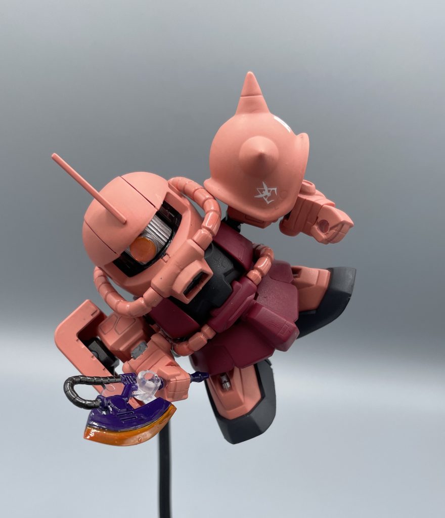 ヒートホーク!! クリア成形でカッコいいし、サイズ感もピッタリかなと思います。