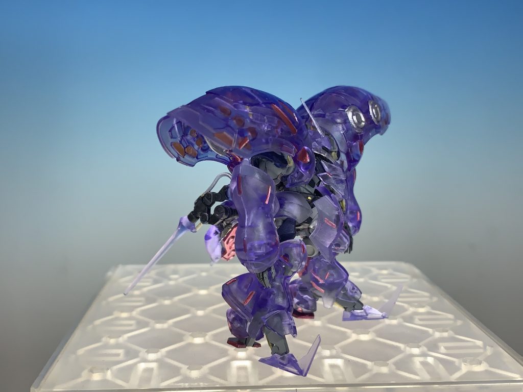 ガンダムアーティファクト 量産型キュベレイ(クリア)–2枚目/制作者：もりけん