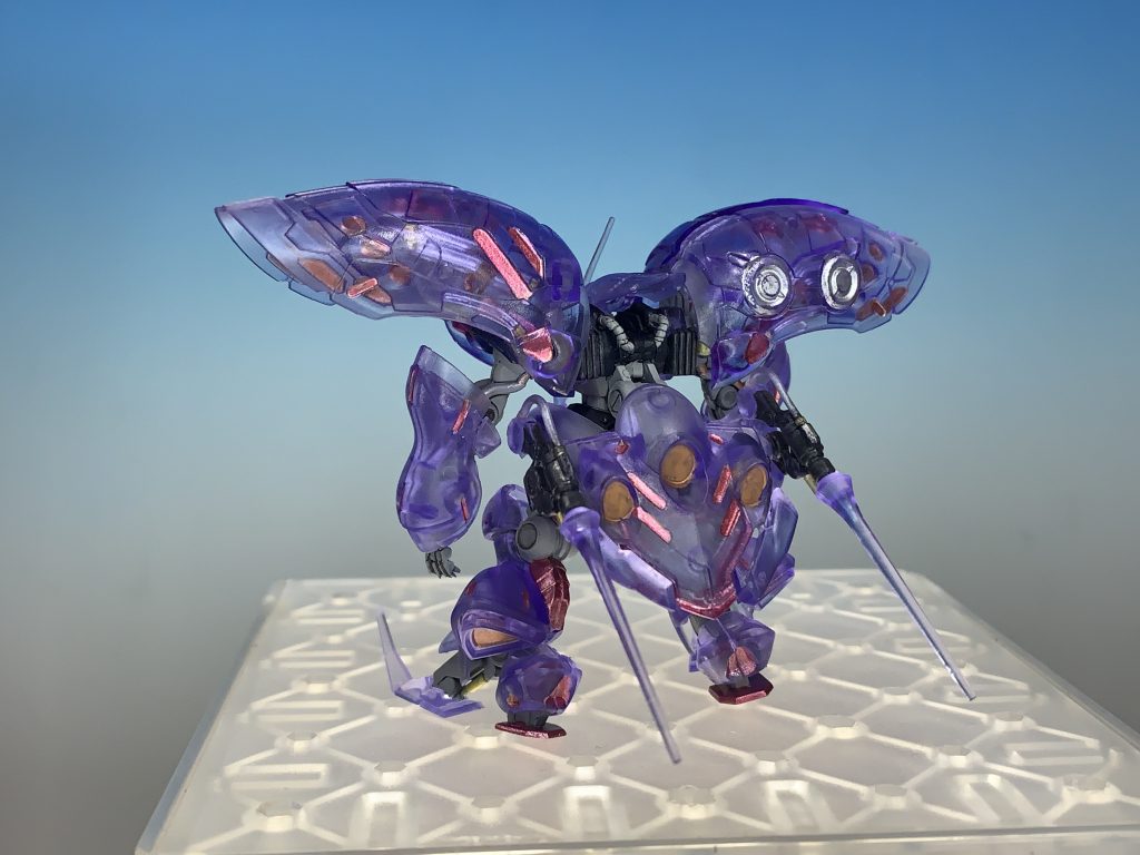 ガンダムアーティファクト 量産型キュベレイ(クリア)–3枚目/制作者：もりけん