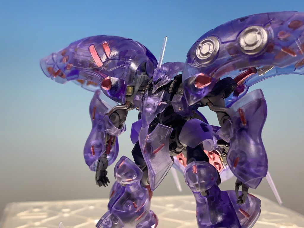 ガンダムアーティファクト 量産型キュベレイ(クリア)–4枚目/制作者：もりけん