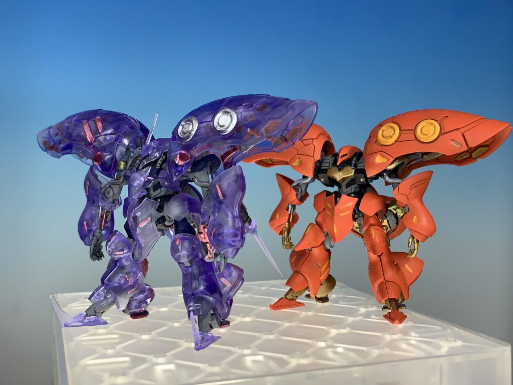 同時に作成したプルツー機とツーショット