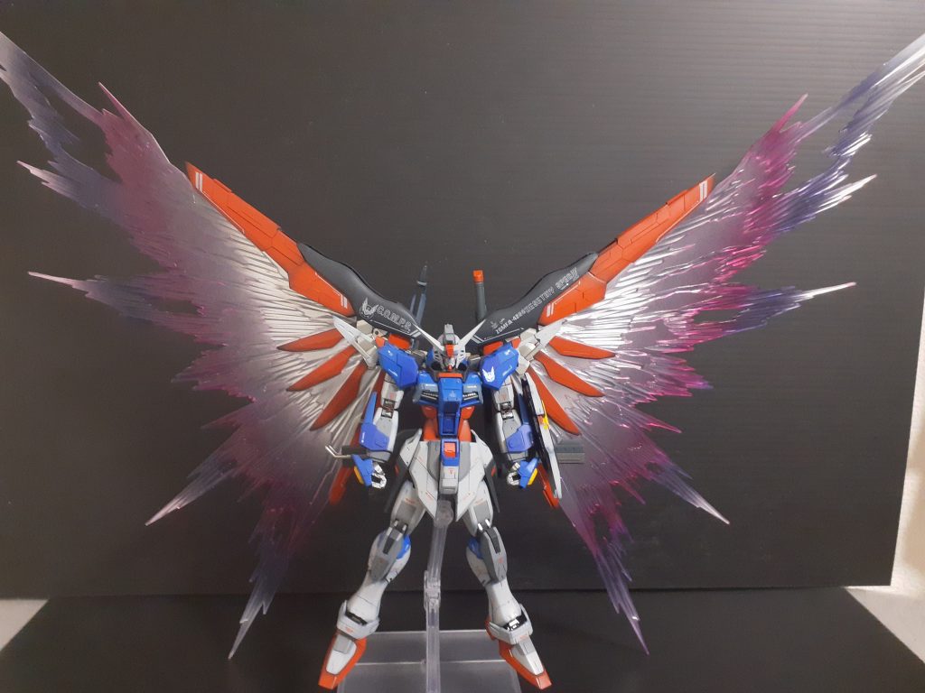 元がRGなので、光の翼も取り付けられます