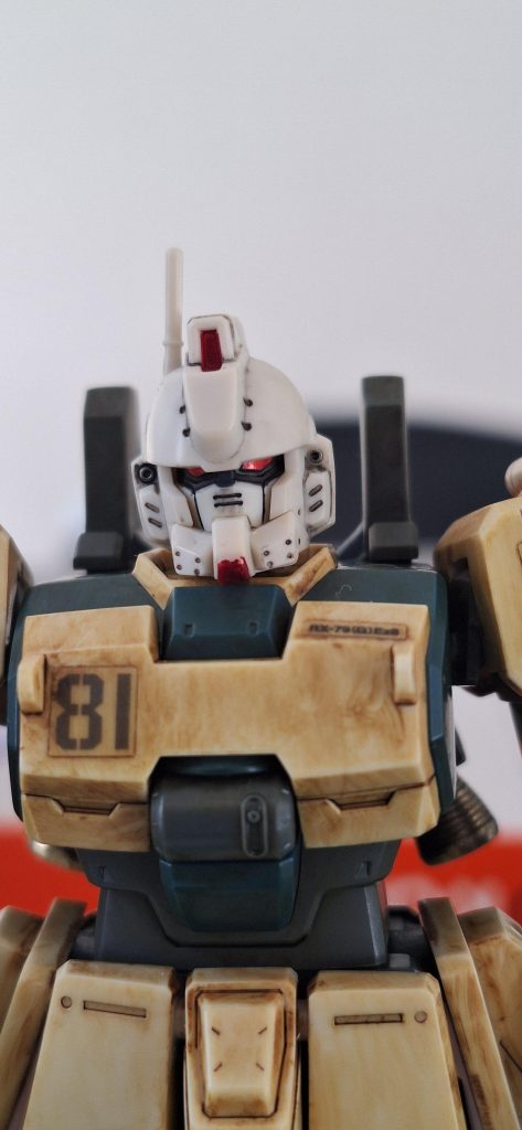 頭部後ハメ加工後の状態