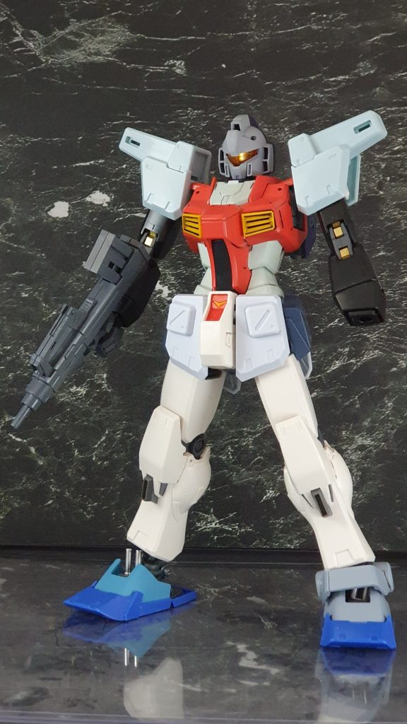 【検証案③】MG ガンダムver.K.a. の脚部を改造して取り付ける!コレでだいたいのイメージが出来た!
