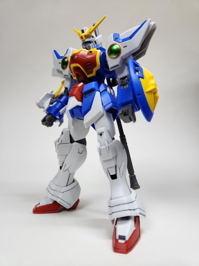 放送当時からは想像出来ないクオリティ。当時の1/144は勿論、自分が購入したのは1/100でしたが、それと比べても高クオリティ⤴