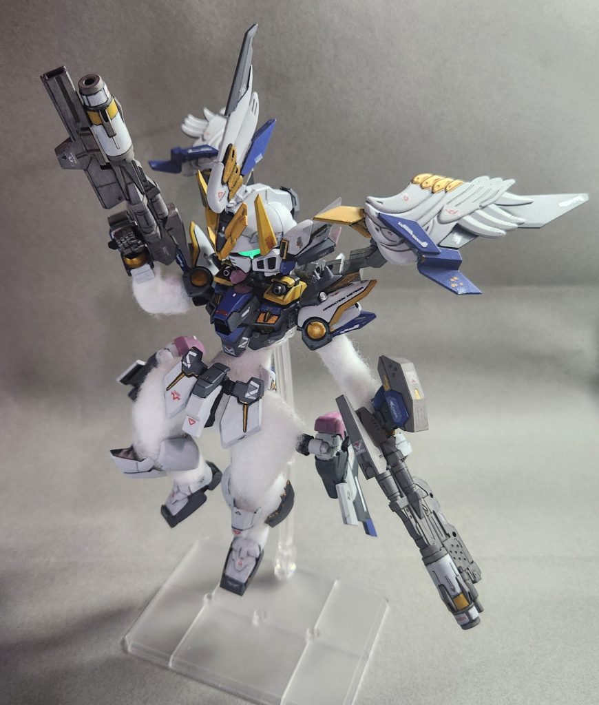 And this one was something I just came up with. I was inspired by some of the Titans Test Team decals' pose.