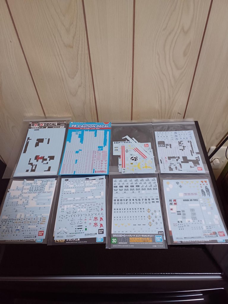 デカール、その1。