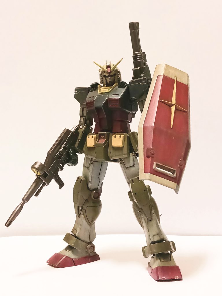 HG  RX-78-02 ガンダム(GUNDAM THE ORIGIN版)–2枚目/制作者：sama4laoidangan