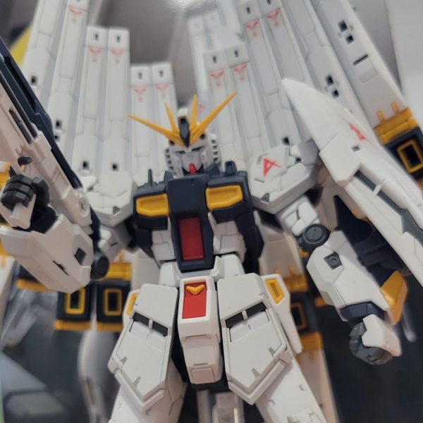 RG νガンダム　ダブルフィンファンネル仕様