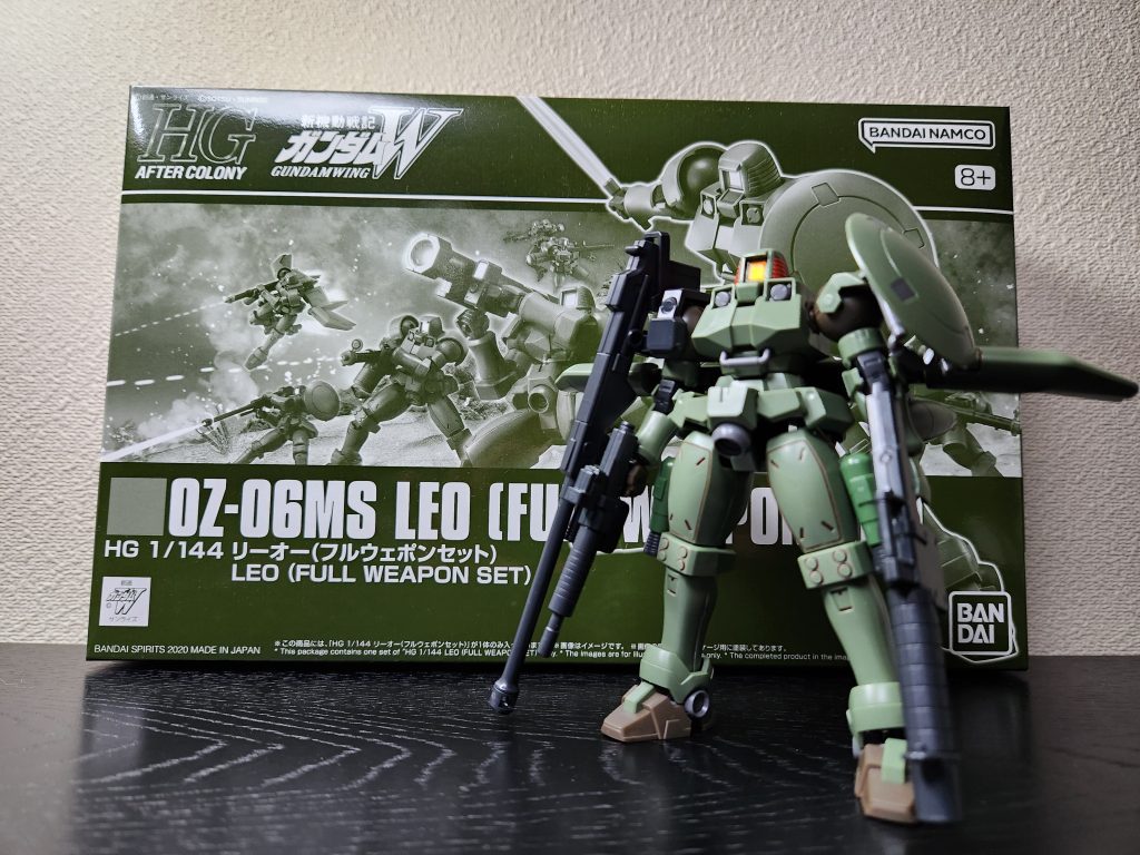 HG OZ-06MS LEO【FULL WEAPON SET】