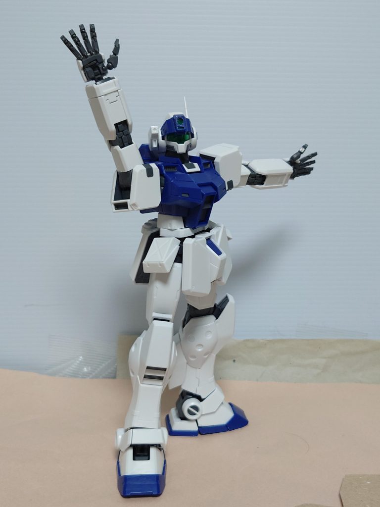 最後は比較用に素組状態を。