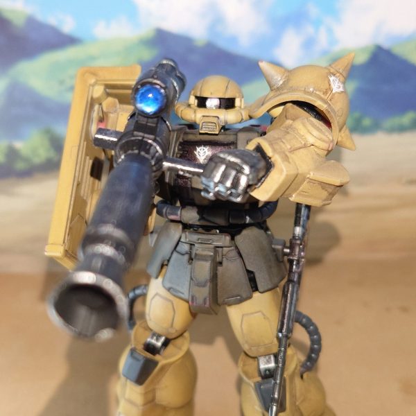 ザクⅡ　砂漠仕様現地改修機