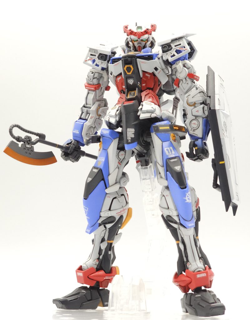 MGアストレイレッドフレーム改のアンテナ変更 