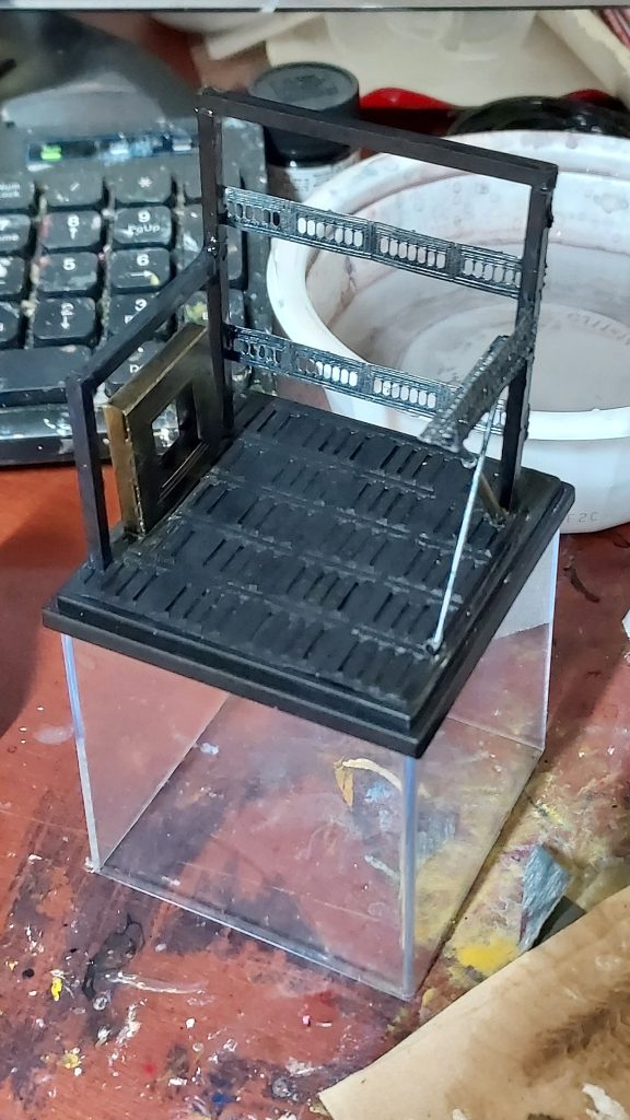 ミニドックは戦争中の感じを生かすために最大限急造な感じを出しました（笑）ここが一番の努力ポイントだと思います。 