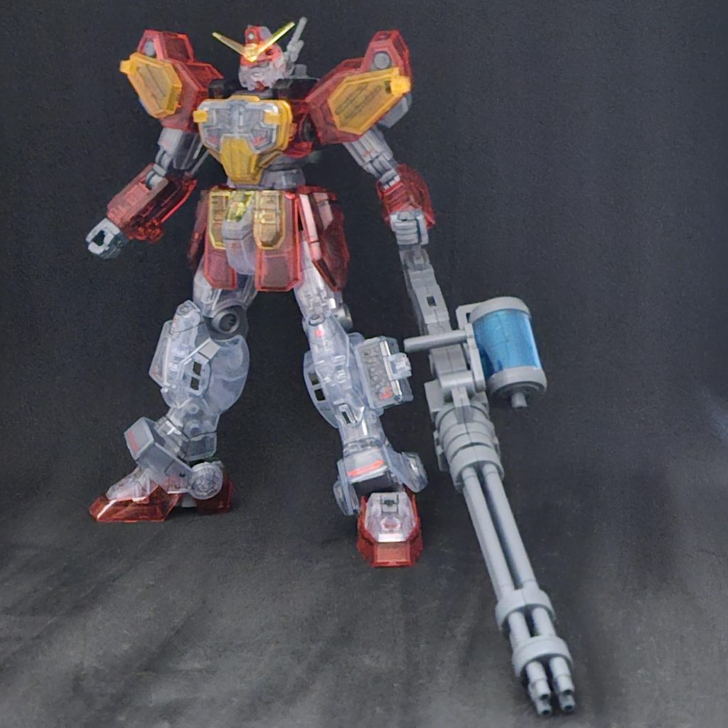 EW風に大型ガトリング装備。大き過ぎました。