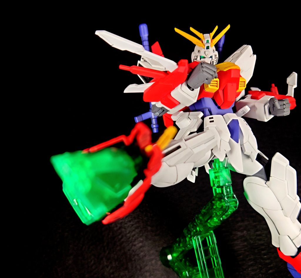 爆熱爆砕ブレイジングキックこの機体の代名詞である必殺技。これは本編でやってた回し蹴りのイメージです。この「 爆熱爆砕」というように新たなフレーズ付けるのが大好きで次のオリジナル機体で真似したいと思ってます。意図せず二連続でキックが必殺技の機体を作ってました。