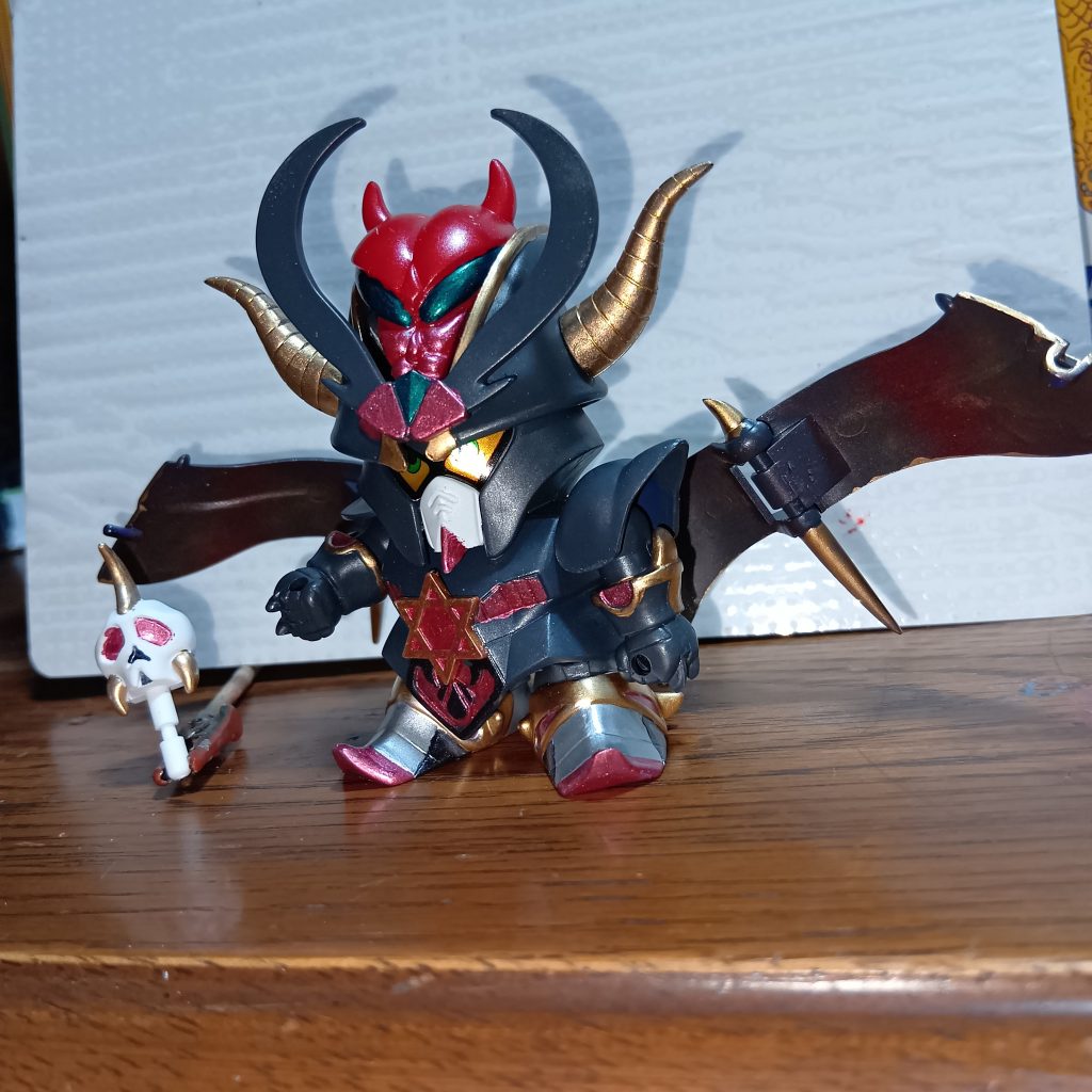 SD　サタンガンダム　旧キット–3枚目/制作者：okfarm