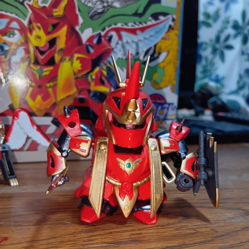 ＳＤガンダムＢＢ戦士　ナイトサザビー　旧キット–5枚目/制作者：okfarm