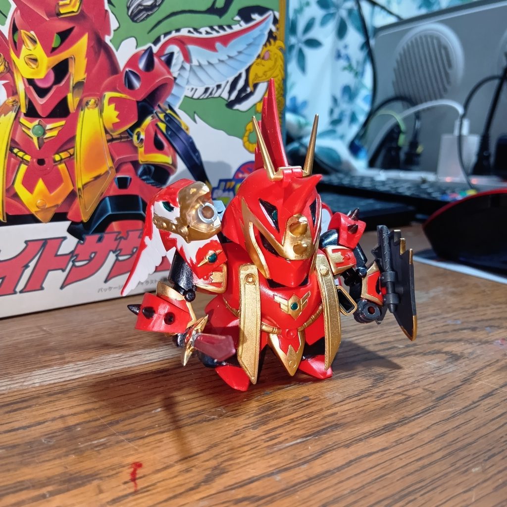 グリフォンと合体してハイパーナイトサザビーに🔥