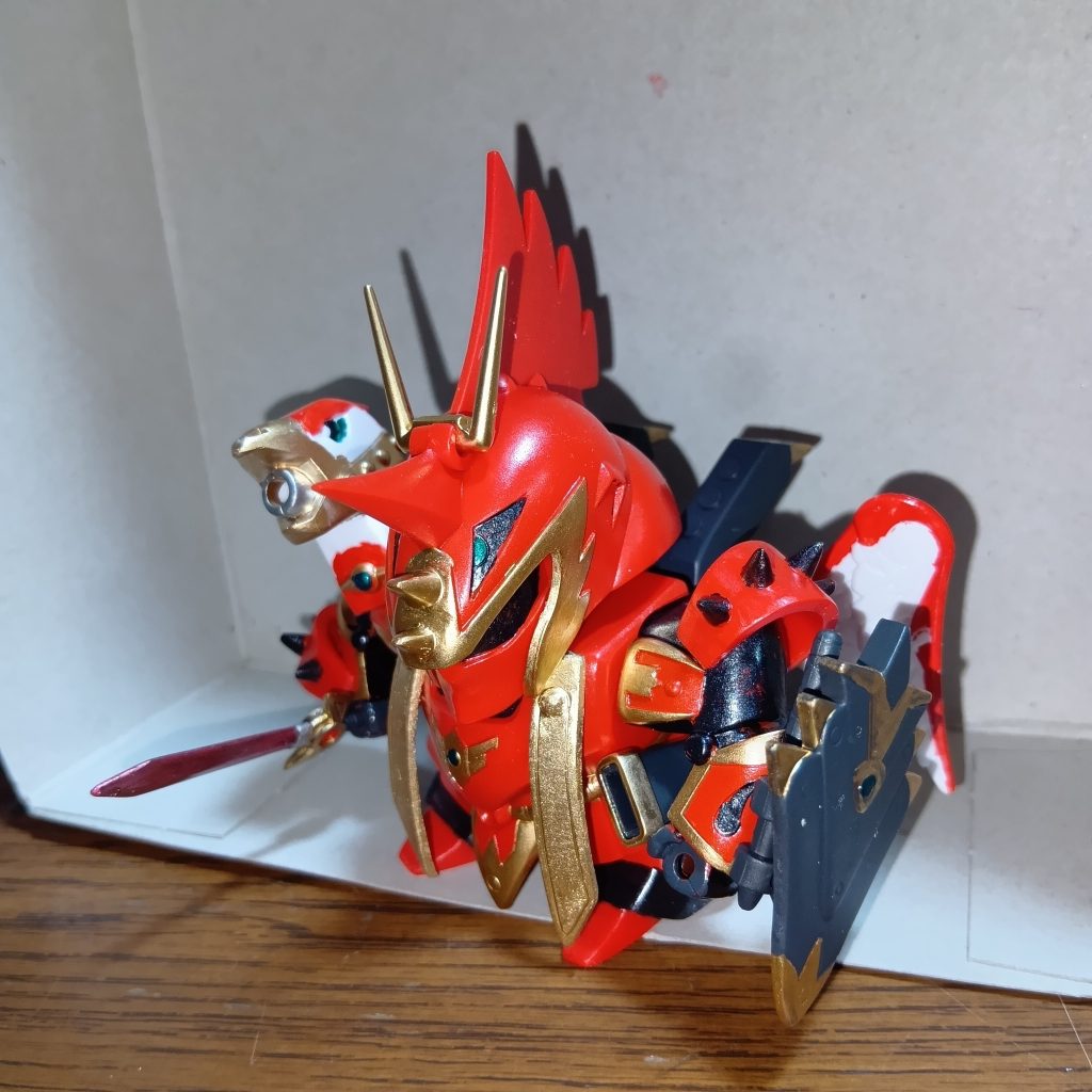 ＳＤガンダムＢＢ戦士　ナイトサザビー　旧キット–8枚目/制作者：okfarm