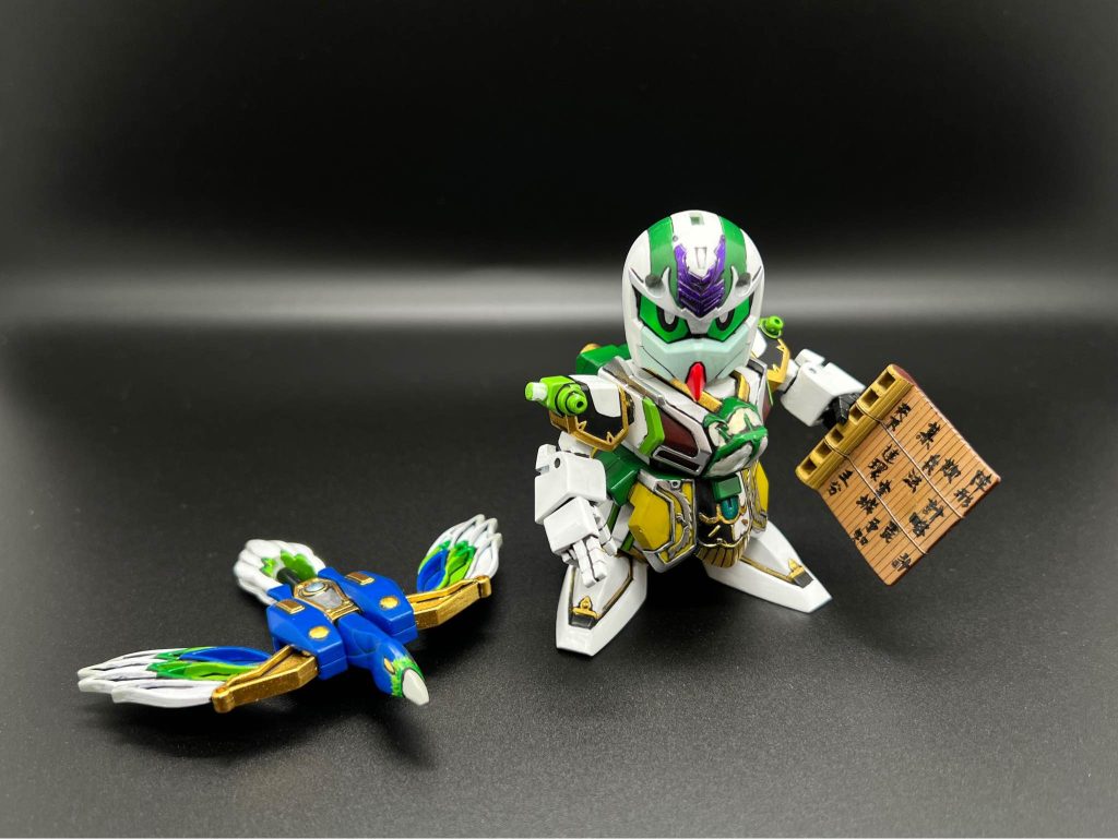 筆塗り全塗装 SDガンダム三国伝 – 孔明リ・ガズィ (真三國無雙color ver.)–9枚目/制作者：KaTim