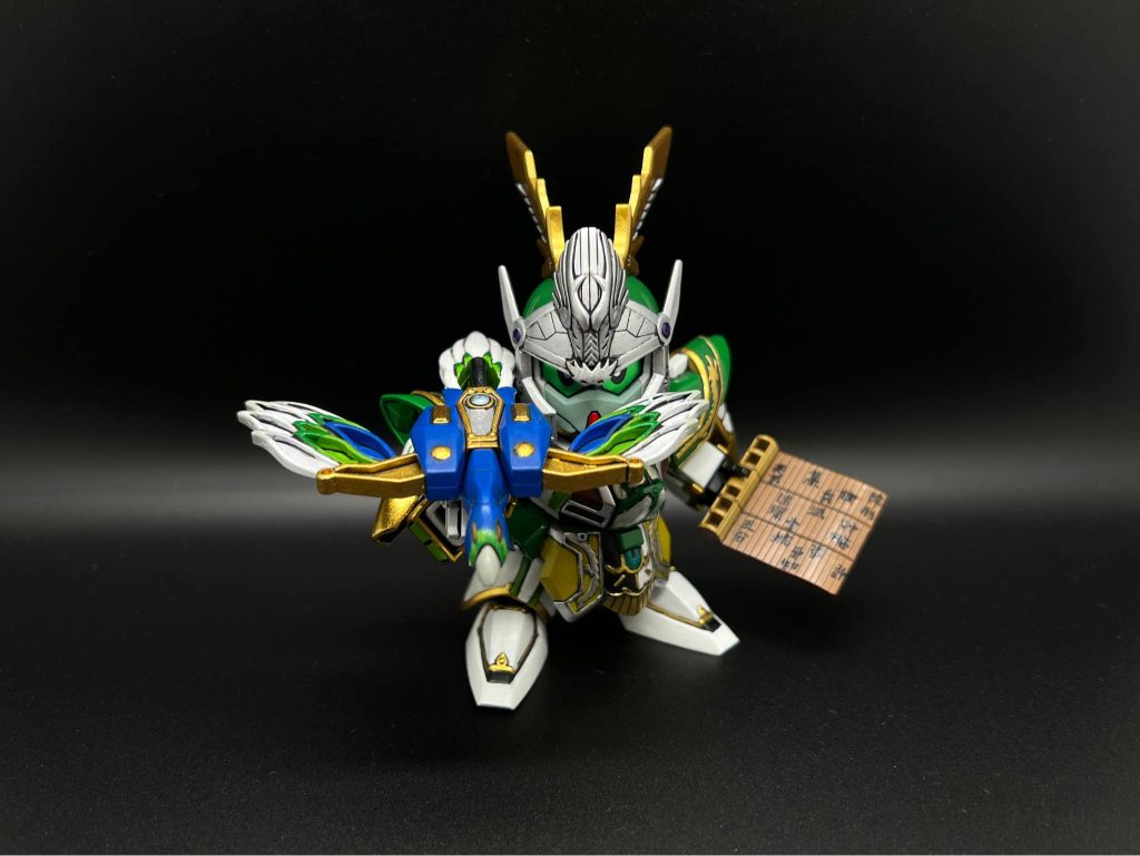 筆塗り全塗装 SDガンダム三国伝 – 孔明リ・ガズィ (真三國無雙color ver.)–5枚目/制作者：KaTim