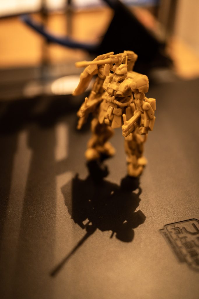 塗装前。むしろシルエットがカッコいい?!と気付いた瞬間。