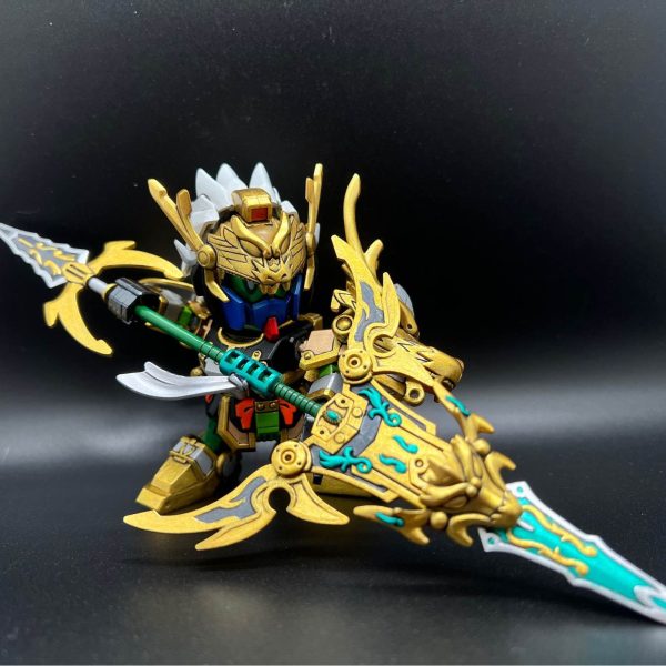 筆塗り全塗装 SDガンダム三国伝 – 馬超ブルーディスティニー (真三國無雙color ver.)