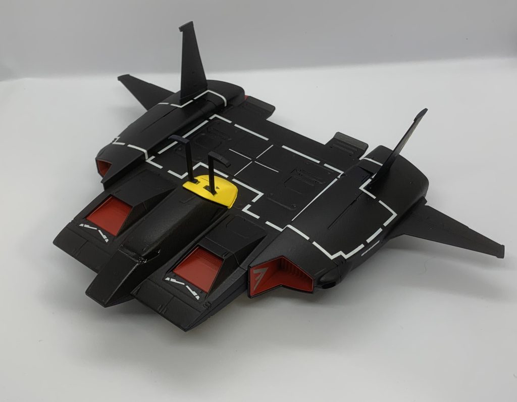 コックピットガラス部分はレジンで表現してみました〜厚みの調整や精度は今後の課題ですね😅