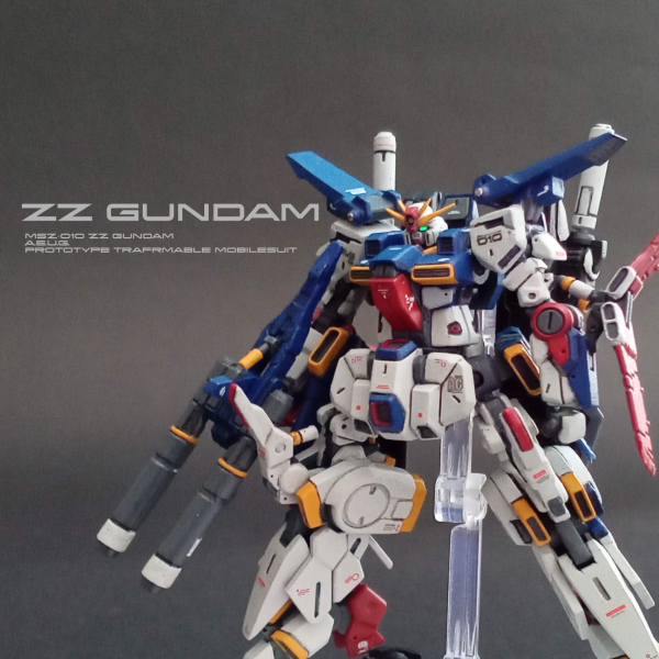 ガンダムアーティファクト　ZZ　可動化改修