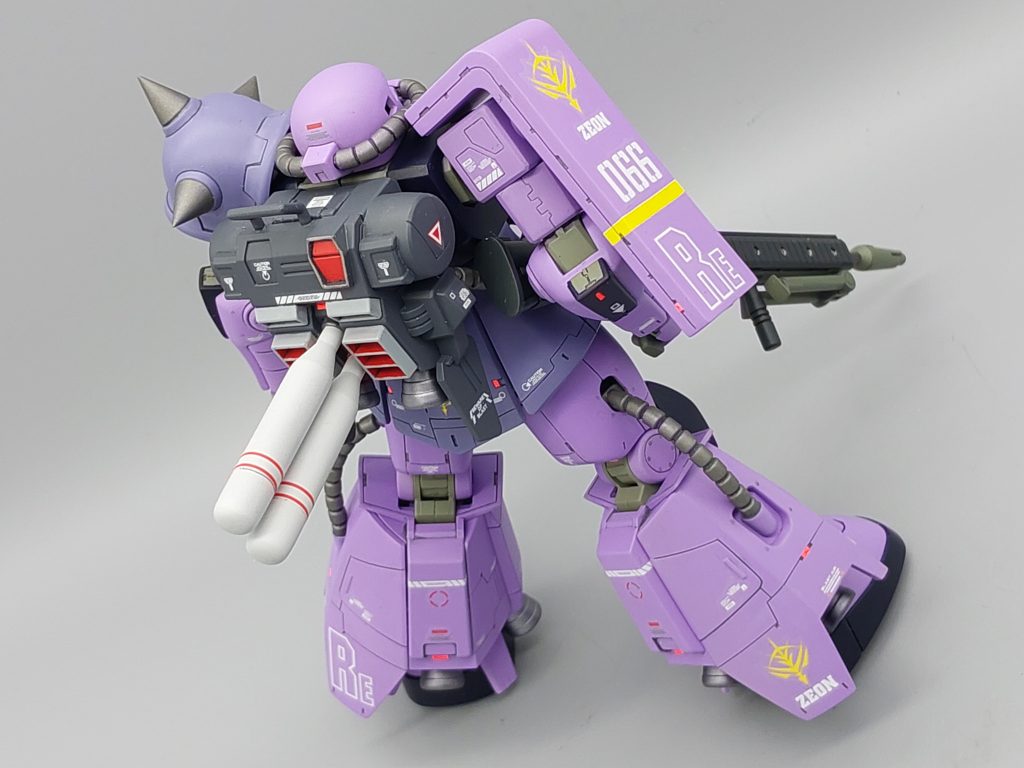 1/144 MS-06R2-P 高機動型ザクⅡ 試作ビームライフル装備型–3枚目/制作者：@dagored00