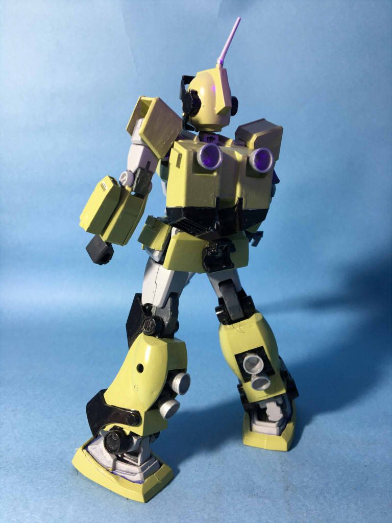 旧キット1/144×EG RGM-79 ジムスナイパーカスタム(EG RGM-79 GM SNIPER CUSTOM)–6枚目/制作者：enarin