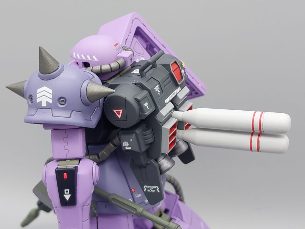 1/144 MS-06R2-P 高機動型ザクⅡ 試作ビームライフル装備型–6枚目/制作者：@dagored00