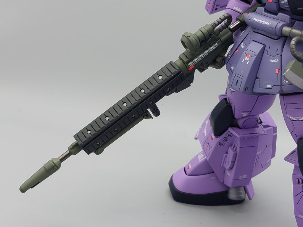 1/144 MS-06R2-P 高機動型ザクⅡ 試作ビームライフル装備型–9枚目/制作者：@dagored00