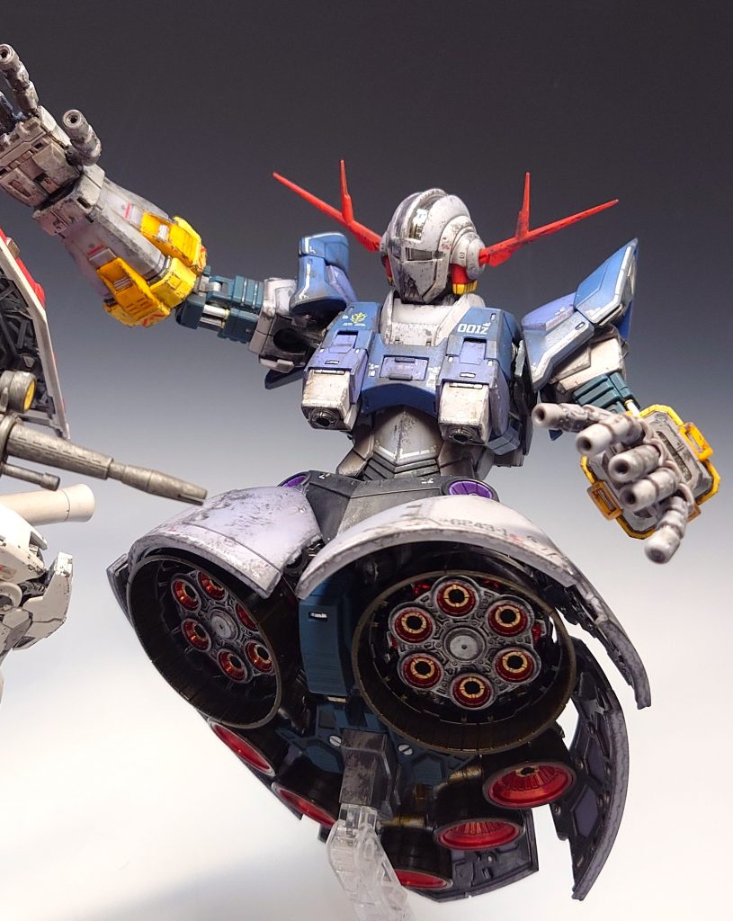 RG GUNDAM & ZEONG–5枚目/制作者：@12gugu0707