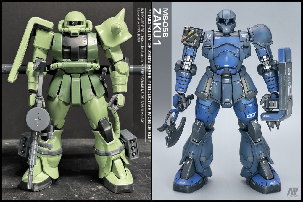 【MG】MS-05B ザクⅠ–2枚目/制作者：蒼くする