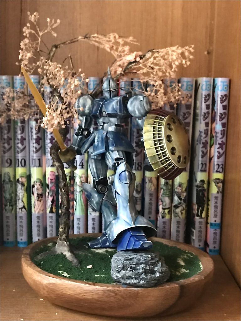 ギャンと夜桜–2枚目/制作者：ukyo