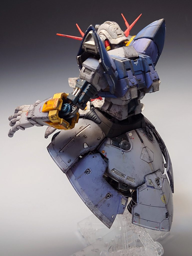 RG GUNDAM & ZEONG–2枚目/制作者：@12gugu0707